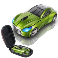 elec Space Wireless Mini Mouse with Case - Cute Sports Car Shape, Lightweight... picture