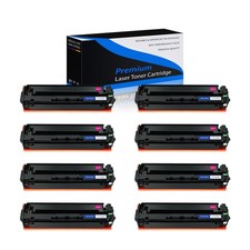 8PK 410A Magenta Toner Cartridge CF413A Compatible For HP LaserJet M477fdw /fdn picture