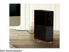 My Book 18TB USB 3.0, Micro-B External Desktop Hard Drive WDBBGB0180HBK-NESN WD picture