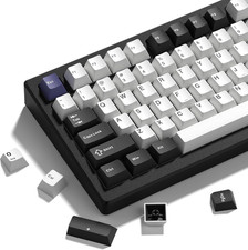 Womier Double Shot PBT Keycaps Set 138 Keys Cherry Profile Custom picture