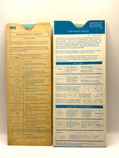 IBM Flowcharting Template GX-20 8020-1, IBM Flowcharting Template x20, 8020 picture