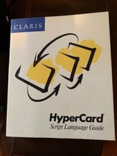 CLARIS (1990) APPLE Software HYPERCARD (Claris) Script Language Guide picture