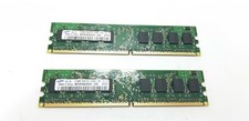 Samsung M378T6553EZS-CE6 2x512Mb=1Gb PC2-5300 667Mhz DDR2 Desktop Memory RAM picture