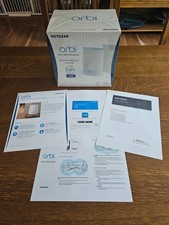 NEW NETGEAR Orbi RBR50v2 + RBS50v2 AC3000 Router + Satellite WiFi (RBK50-100NAS) picture
