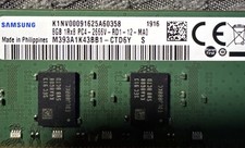 Samsung 8GB 1Rx8 PC4-2666V-RD1-12-MA0 ECC REG Server Memory M393A1K43BB1-CTD6Y picture