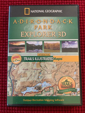 National Geographic Adirondack Park Trails Explorer 3D CD-ROM PC Mac (2007) picture