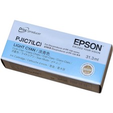 Epson PJIC7(LC) Discproducer PP-100 / PP-50 LIGHT CYAN Ink Cartridge C13S020689 picture