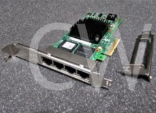 X8DHT Dell Intel Quad-Ports Gigabit Ethernet PCI E 2.1 x4 Server Network Adapter picture