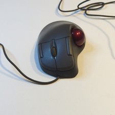 Microsoft Trackball Optical 1.0 PS2 USB Compatible X05-87475 Wired Mouse Tested picture