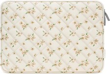 Sleeve for 13-14 inch Laptop, Puffy Quilted Carrying Case, Idyllic Floral picture