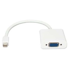 QVS Mini DisplayPort/Thunderbolt Male to VGA Female Digital Video Adaptor picture