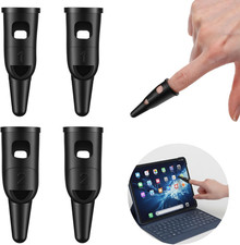 4PCS Finger Stylus Touch Screen Silicone Tips for Phones Tablets 2 Sizes picture