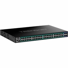 TRENDnet 52-Port Gigabit Web Smart PoE+ Switch with 10G SFP+ Ports, TPE-3524S, 4 picture