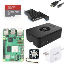 Raspberry Pi 5 16 GB CanaKit Starter Kit (128GB / Turbine Black) picture