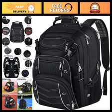 Extra Large Multi-Compartment Laptop Backpack, 60L Capacity, TSA Approved, RFID picture