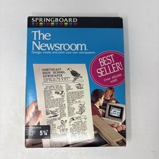 Springboard The Newsroom For Commodore 64/128 (1985) picture