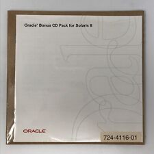 Oracle Bonus CD Pack for Solaris 8 Software CD 724-4116-01 - New Factory Sealed picture