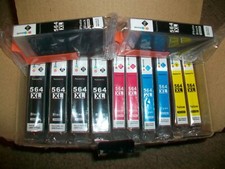 10-PK For HP 564XL For HP 564 XL Ink Cartridge Set PhotoSmart D7500 Series picture