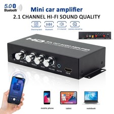 HiFi Sound Amplifier Bluetooth 5.0 Digital Bass Amplifier with HDMI Mini AMP picture