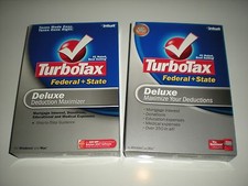 Turbotax 2006 & 2007 Deluxe with state. Turbo tax.  New. picture