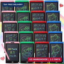 Zhehao 20 Pack 8.5 Inch LCD Writing Tablet Drawing Board,Vibrant,Classic picture