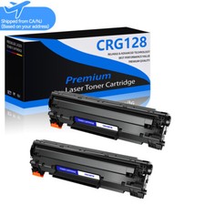 2 Pack Black CRG128 Toner Cartridge for Canon ImageClass MF4420n MF4450 MF4550 picture