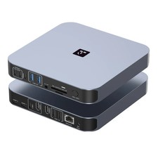 TOBENONE UDS015M 18-IN-2 USB ETHERNET SD HDMI DUAL 4K MONITOR DOCKING STATION picture