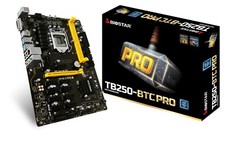 BIOSTAR TB250-BTC PRO 12 PCI-E Mining Motherboard DDR4 LGA 1151 12 GPU HDMI SATA picture