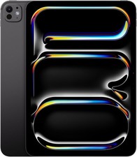 Apple iPad Pro 11-inch M4 Chip 256GB Wi-Fi Black MVV83LL/A Excellent Condition picture