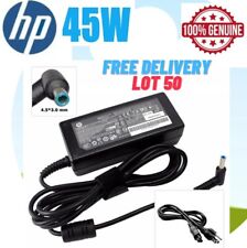 LOT 50 OEM HP 45W Blue Tip Laptop AC Adapter Power Supply Charger  picture