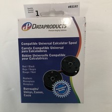 Dataproducts R3197 Compatible Ribbon, Various Calculator Use, BLA/Red (DPSR3197) picture