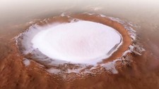 Landscape mars nasa space planet ice Custom Gaming Mat Desk picture
