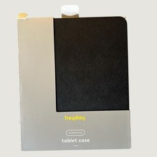 Heyday ipad Pro 13 Inch Tablet Case Black Tri Fold Stand Stylus Holder New picture