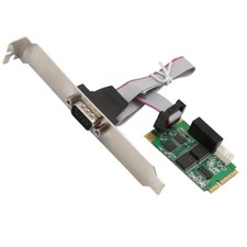 Syba IO Crest SI-MPE15062 Full Size Mini PCIe Card or USB 2.0 1 Port Serial picture