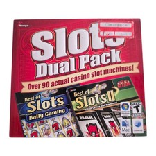 Slots Dual Pack Casino Slot Machine PC Games Masque Publishing 2007 NOS picture