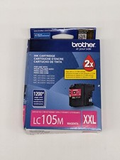 Genuine Brother LC105M XXL Ink Cartridge Magenta (LC105M) Single EXP 07/2019 picture