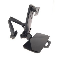 Ergotron 45-230-200 Computer Monitor & Keyboard Mount VESA 75/100, 18lb Capacity picture