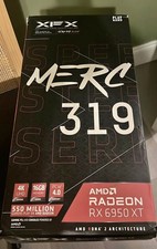 XFX Speedster MERC 319 AMD Radeon RX 6950 XT BLACK Gaming 16GB  Graphics Card picture
