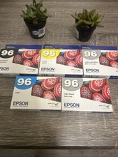 2014/2020 NIB 5 GENUINE Epson 96 T096 ink For R2880 Set T0961-T0964-T0966-T0969 picture