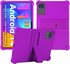 Case for FEONAL 11 inch Android 14 Tablet Kids Friendly Silicone Stand Cover picture