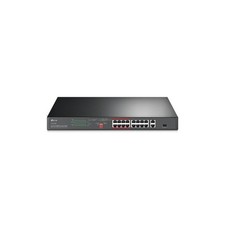 TP-Link TL-SL1218P 16-Port 10/100 Mbps + 2-Port Gigabit Rackmount Switch picture