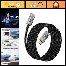 10FT USB C Extension Cable - 40Gbps Data, 240W Charging, 8K@120Hz Video, Type C picture