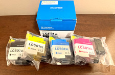 LC501XL Brother Compatible Inkjet Ink Cartridge 4-Pack BK/C/M/Y picture