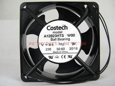 For 1pc COSTECH A12B23HTS W00 Lead type Aluminum frame fan 230V 20/18W 120*38mm picture