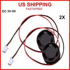 2pcs DC 5V Mini 2510 Brushless DC Cooling Fan 800RPM Quiet Large Air Volume Fan picture