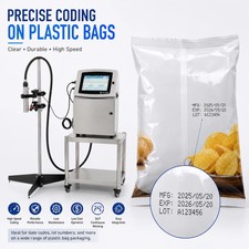 Continuous Inkjet Coding Machine Date Code Batch Number for Packaging picture