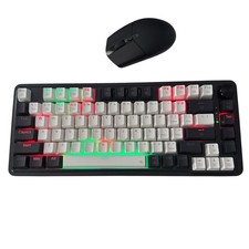 Redragon K673 UCAL PRO WHITE Wireless 75% Gasket Mechanical Keyboard w/Mouse picture