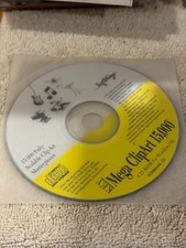 Softkey Mega Clip Art 15,000 CD-ROM - VERY GOOD CONDITION picture