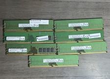 Lot of 7 - Mixed Brands  8GB 1Rx8 PC RAM Memory picture