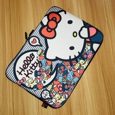 Loungefly OG Heart Logo Hello Kitty Laptop Sleeve 2011 Neoprene EUC Rare 14